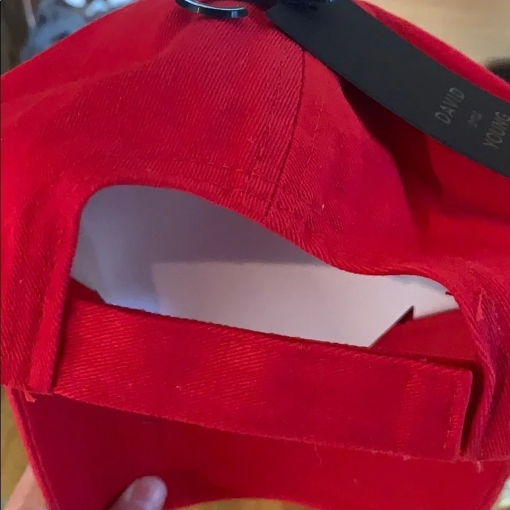 David & Young red Bae Watch baseball cap New with tag